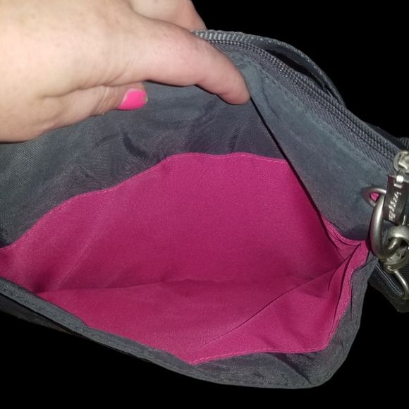 Baggallini❤Black Crossbody Bag - Picture 3 of 6